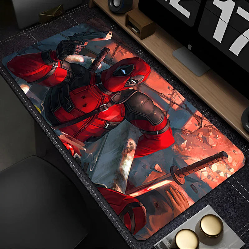 Deadpool Gaming Desk Mat, 900 × 400mm