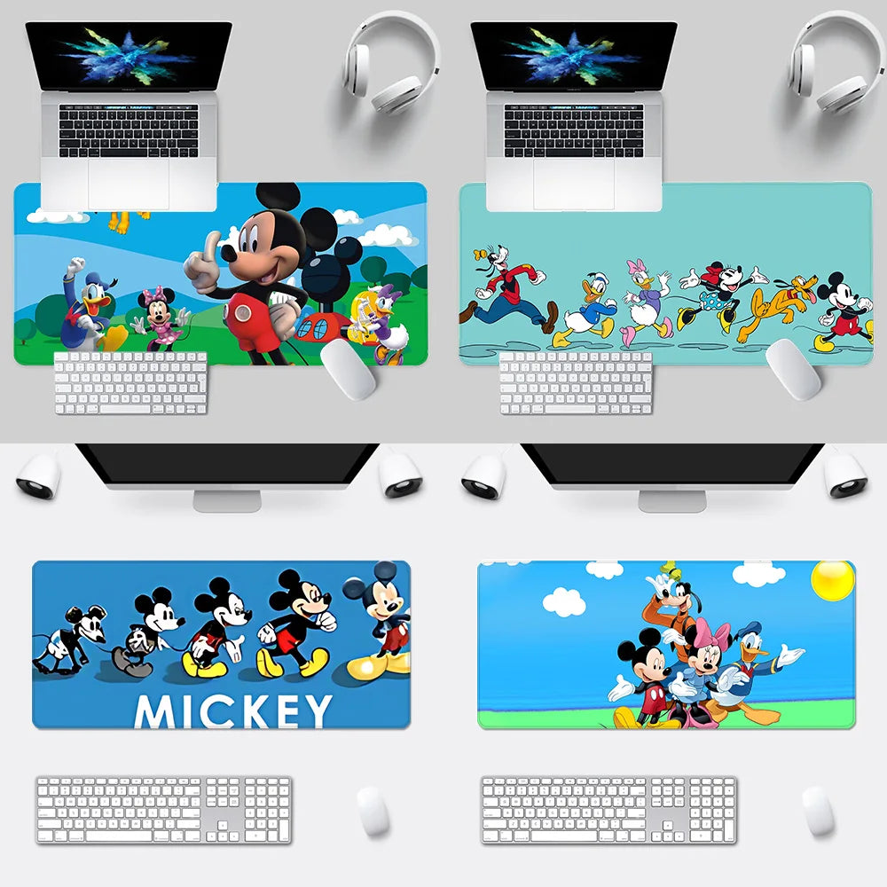 Mickey & Minnie Gaming Desk Mat, 90 × 40cm