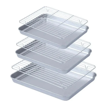 Stainless Steel BBQ & Steaming Mesh Rack