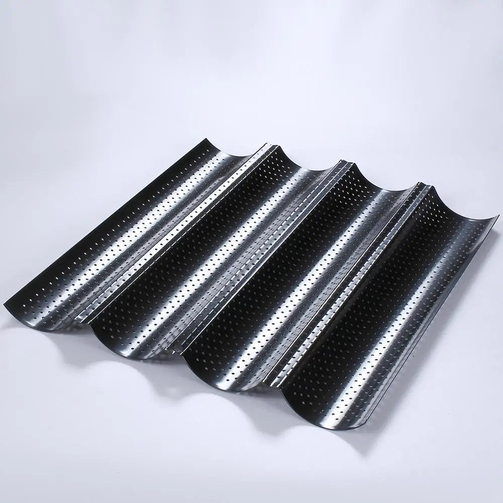 Nonstick Perforated Baguette Baking Pan