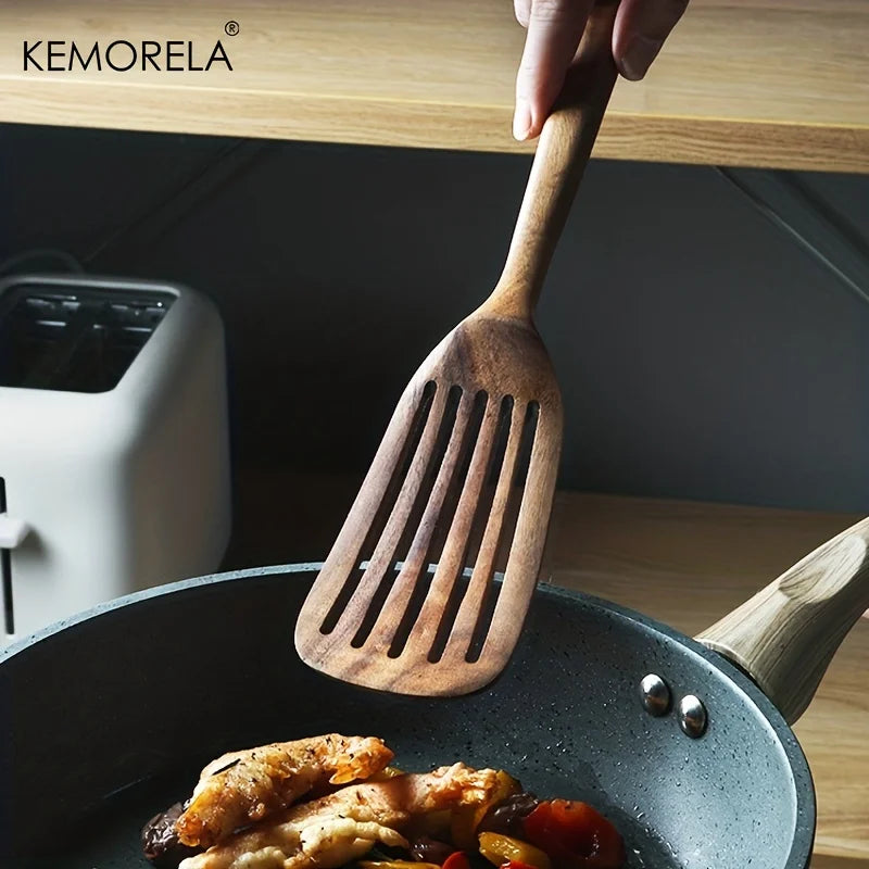 2-Piece Wooden Japanese Spatula Set