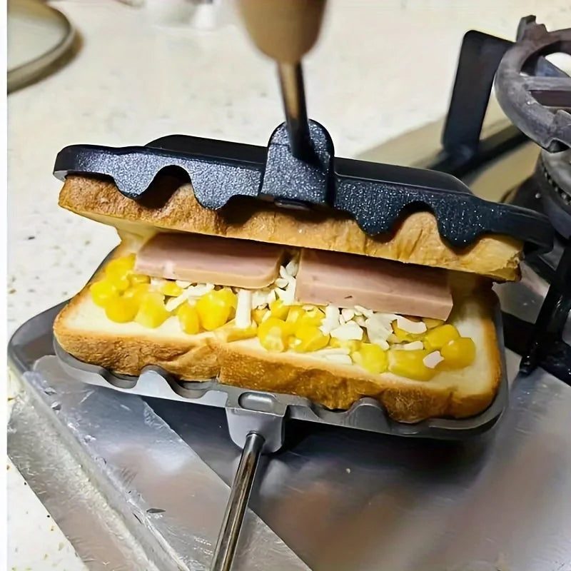 Double-Sided Nonstick Sandwich Pan