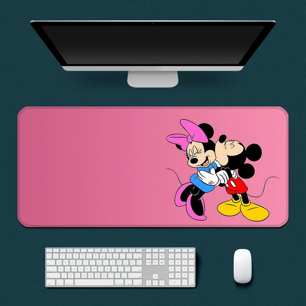 Mickey & Minnie Gaming Desk Mat, 90 × 40cm