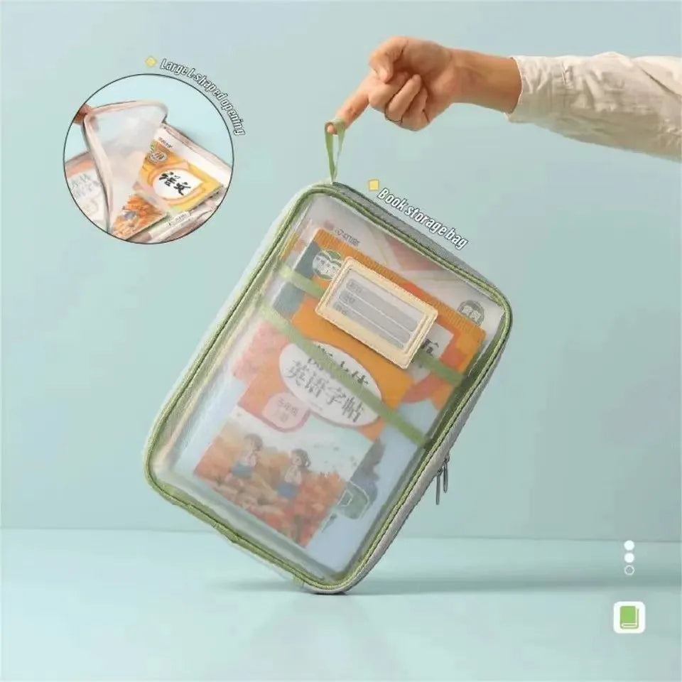 A4 Mesh Zipper Document Storage Folder