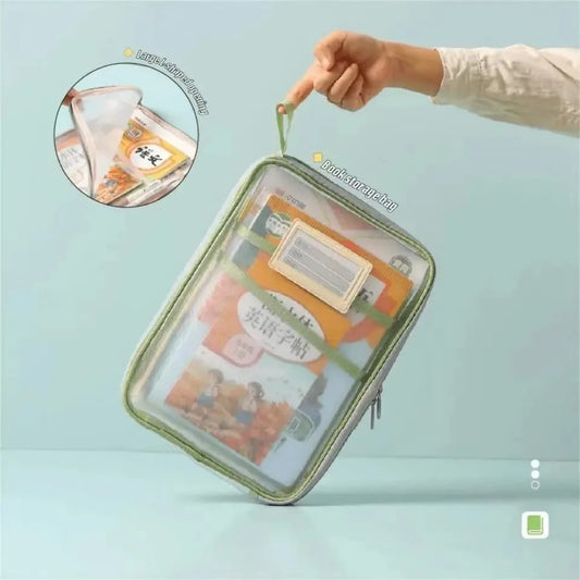 A4 Mesh Zipper Document Storage Folder