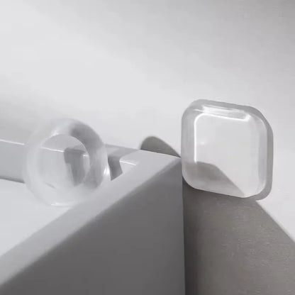 Clear Rubber Door Knob Wall Protector