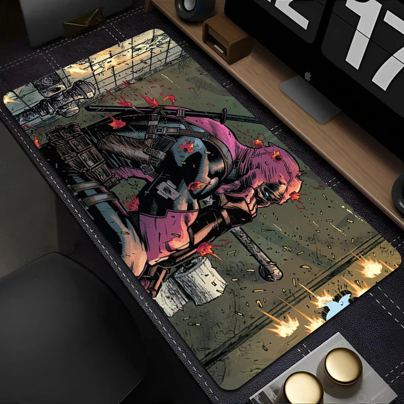 Deadpool Gaming Desk Mat, 900 × 400mm