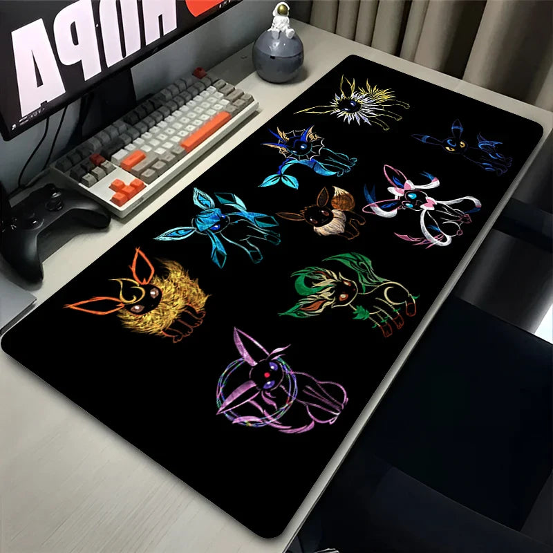 Eevee Anime Gaming Desk Mat