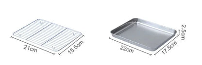 Stainless Steel BBQ & Steaming Mesh Rack