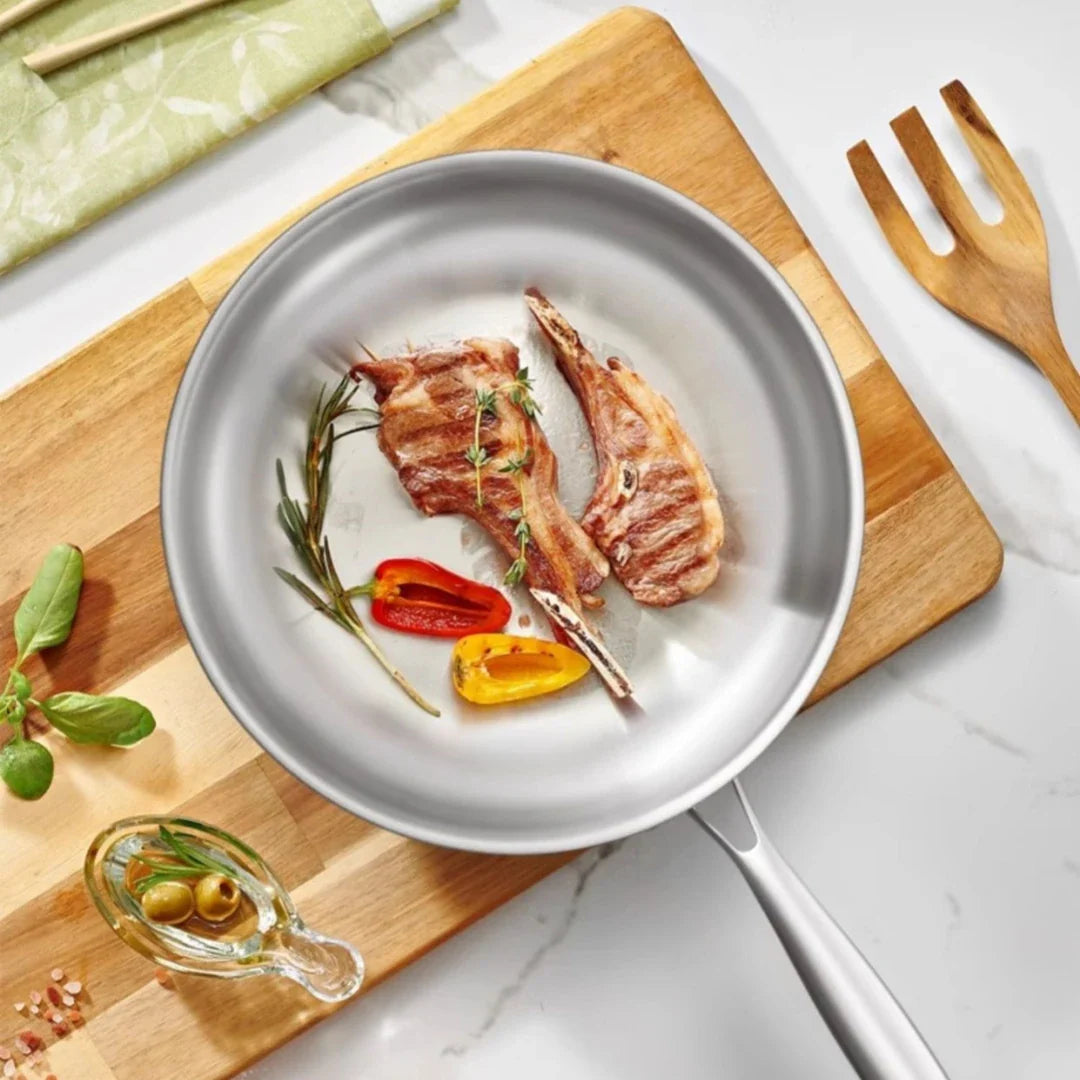 304 Stainless Steel Frying Pan