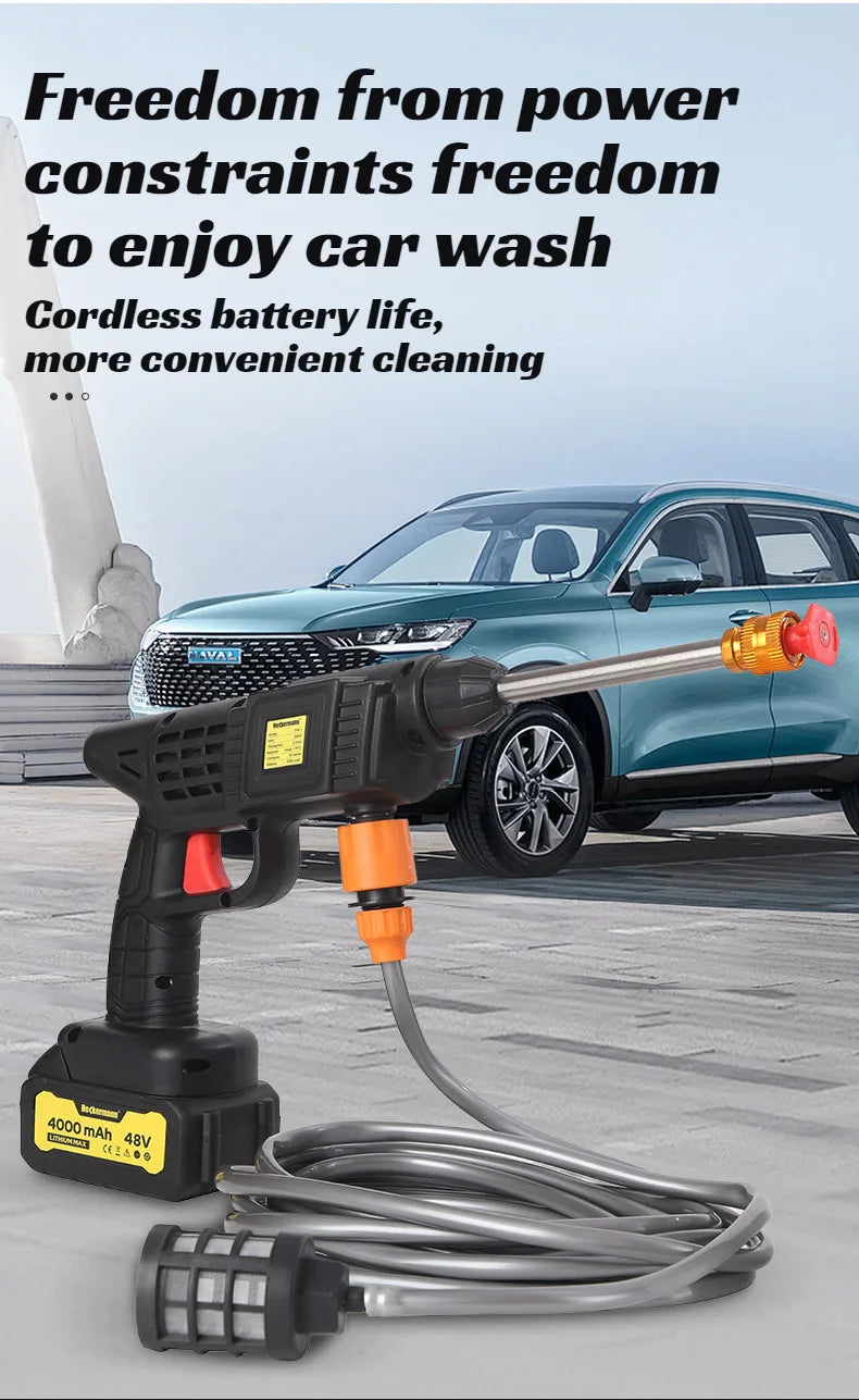 GMY Cordless Rechargeable Pressure Washer