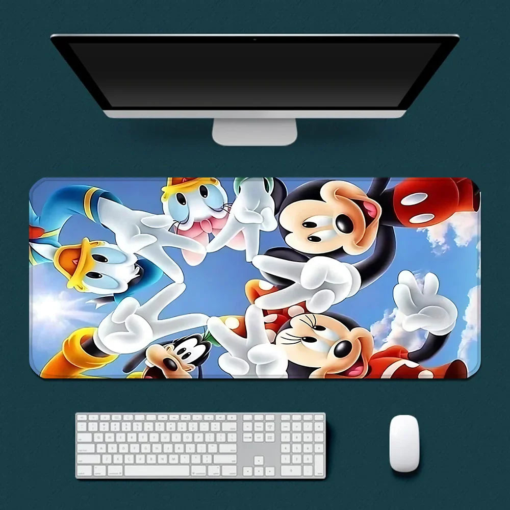 Mickey & Minnie Gaming Desk Mat, 90 × 40cm