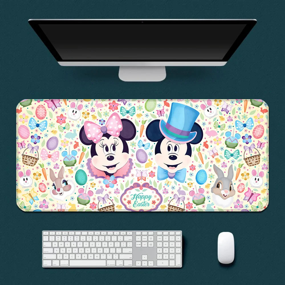 Mickey & Minnie Gaming Desk Mat, 90 × 40cm