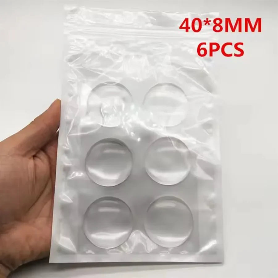 Clear Rubber Door Knob Wall Protector