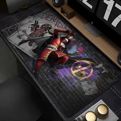 Deadpool Gaming Desk Mat, 900 × 400mm