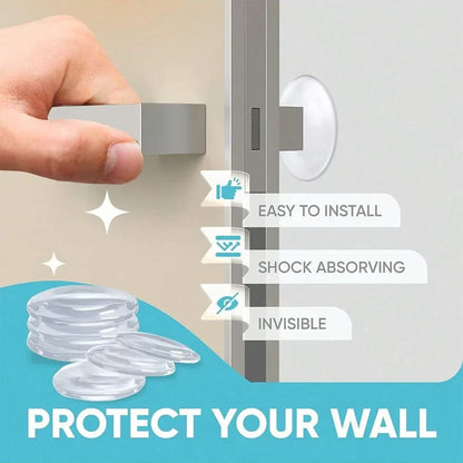 Clear Rubber Door Knob Wall Protector