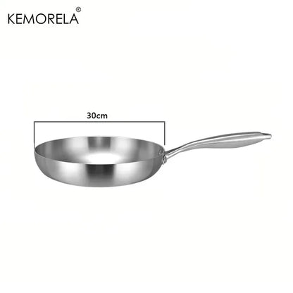304 Stainless Steel Frying Pan