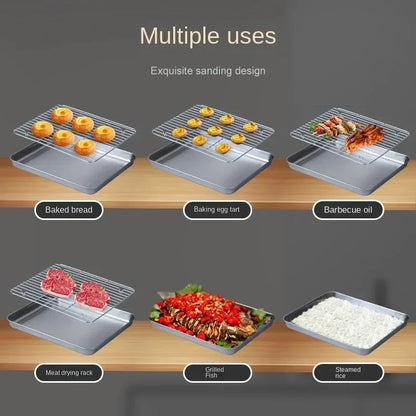 Stainless Steel BBQ & Steaming Mesh Rack