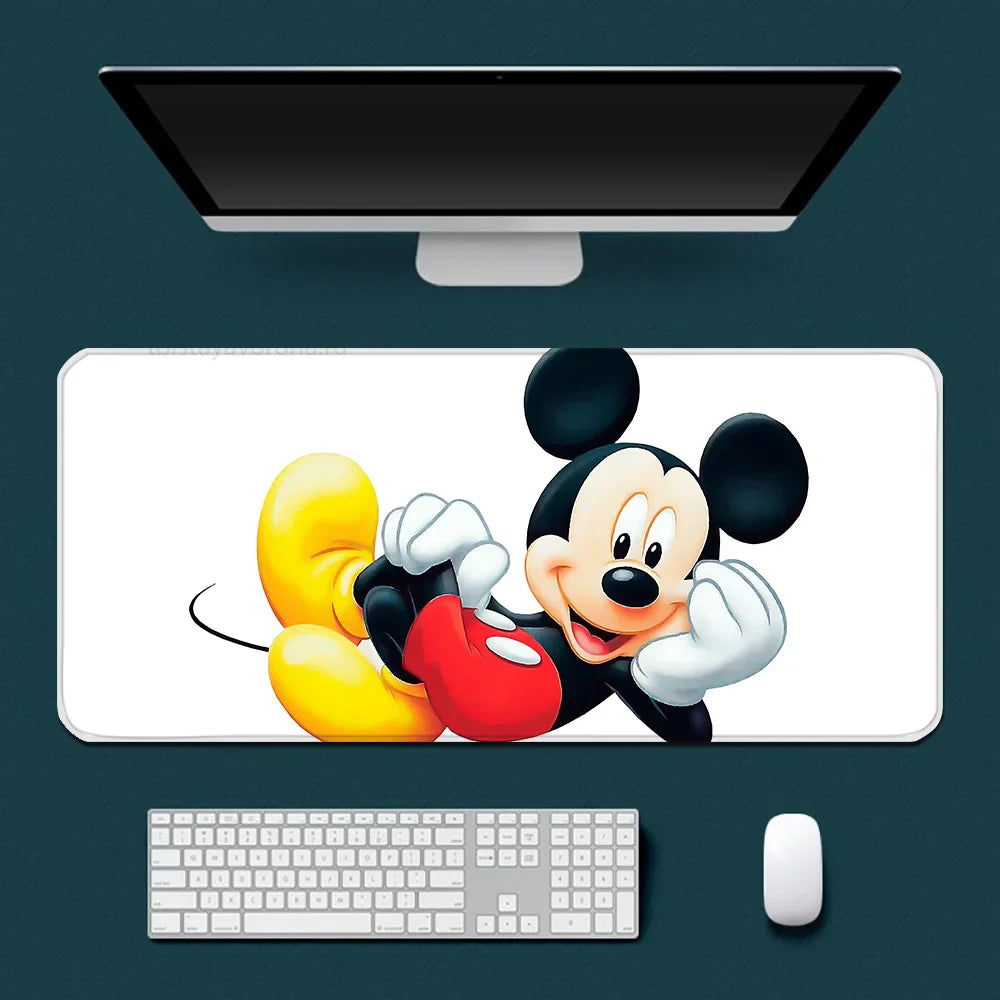 Mickey & Minnie Gaming Desk Mat, 90 × 40cm