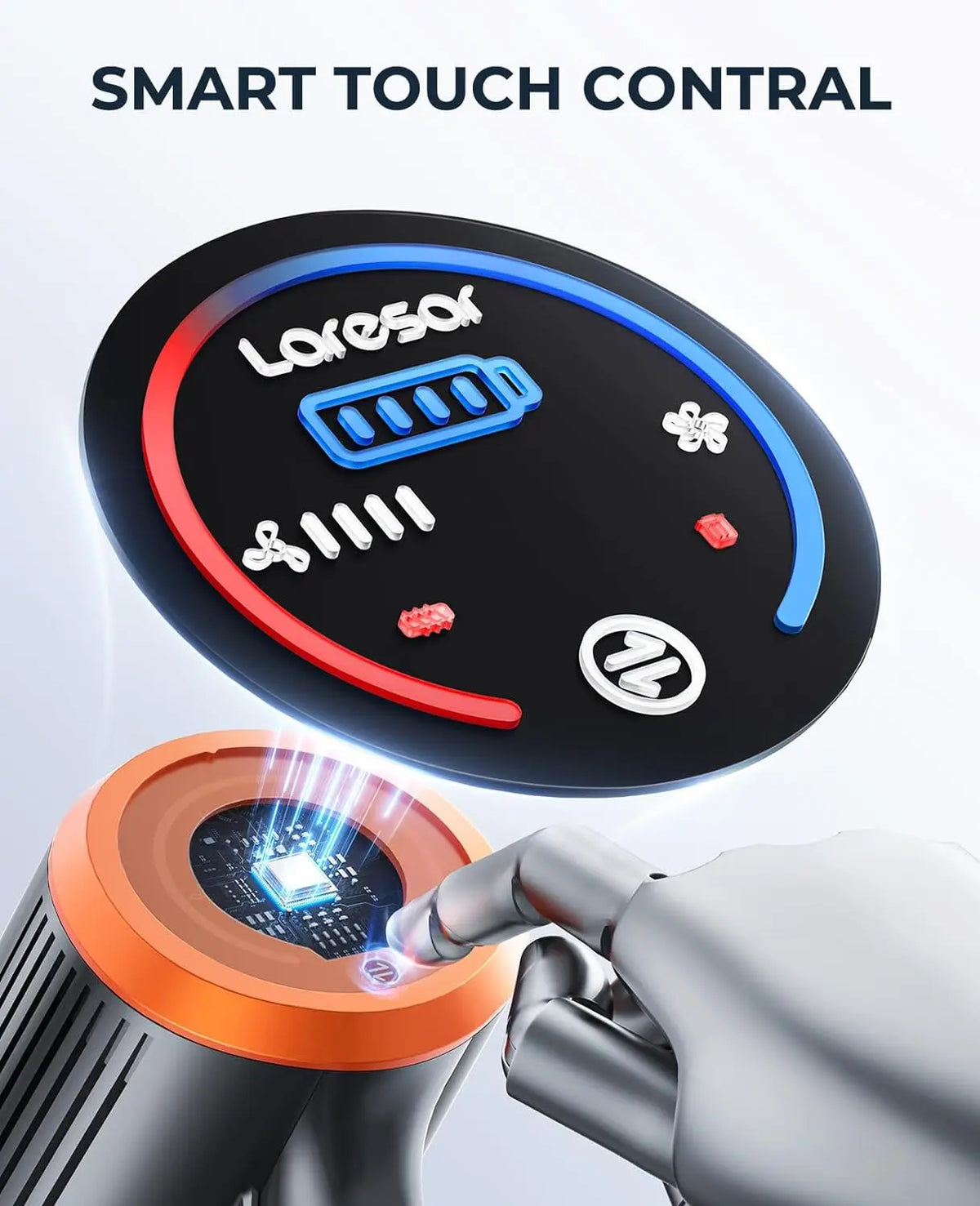 Laresar Elite 8 Cordless Vacuum, 450W