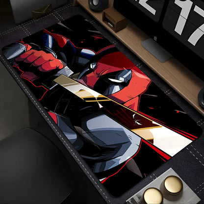 Deadpool Gaming Desk Mat, 900 × 400mm