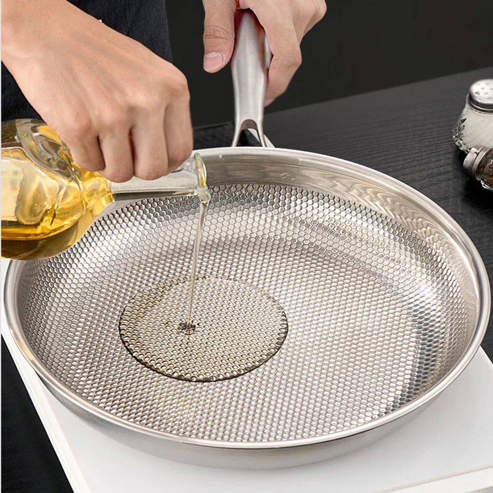304 Stainless Steel Wok
