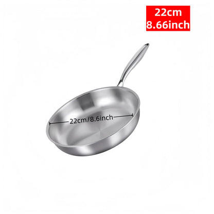 304 Stainless Steel Frying Pan