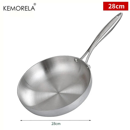 304 Stainless Steel Frying Pan