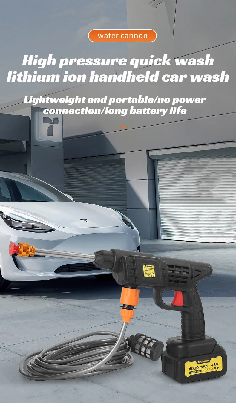 GMY Cordless Rechargeable Pressure Washer