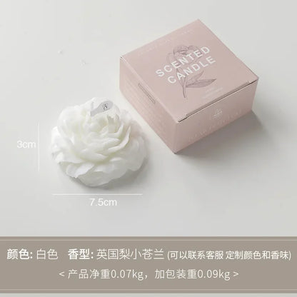 Handmade Peony Scented Soy Wax Candle