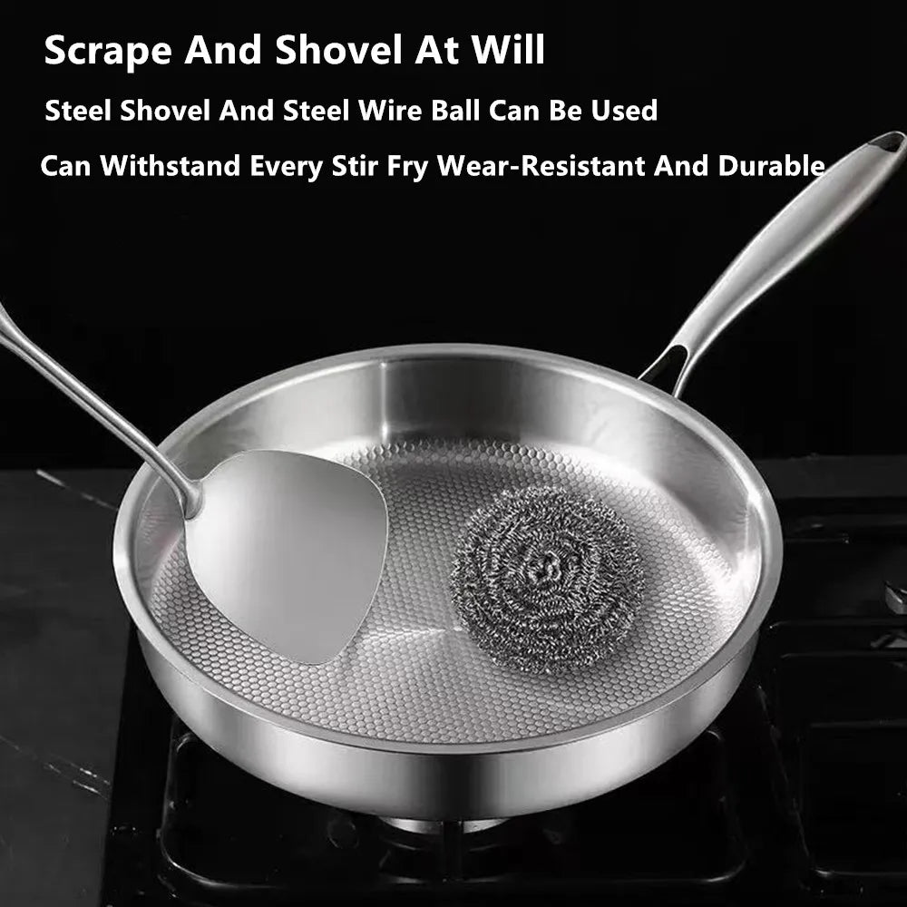 304 Stainless Steel Wok