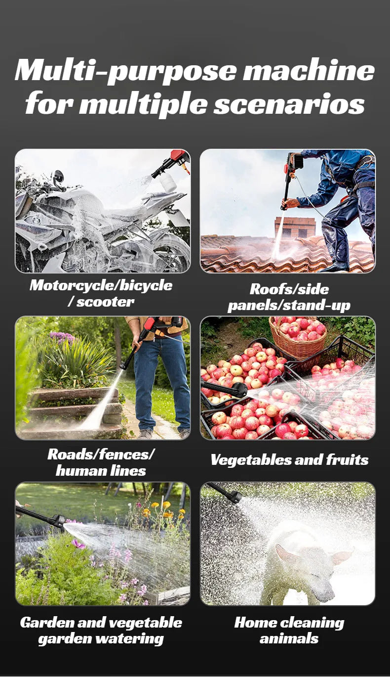 GMY Cordless Rechargeable Pressure Washer