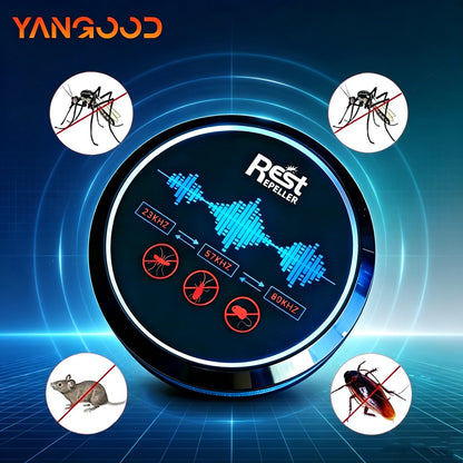 PestPulse™ Repeller 🐭🔊 — Smart Ultrasonic Pest Control
