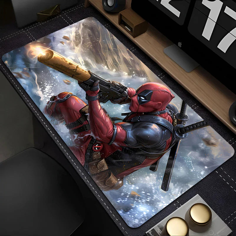 Deadpool Gaming Desk Mat, 900 × 400mm