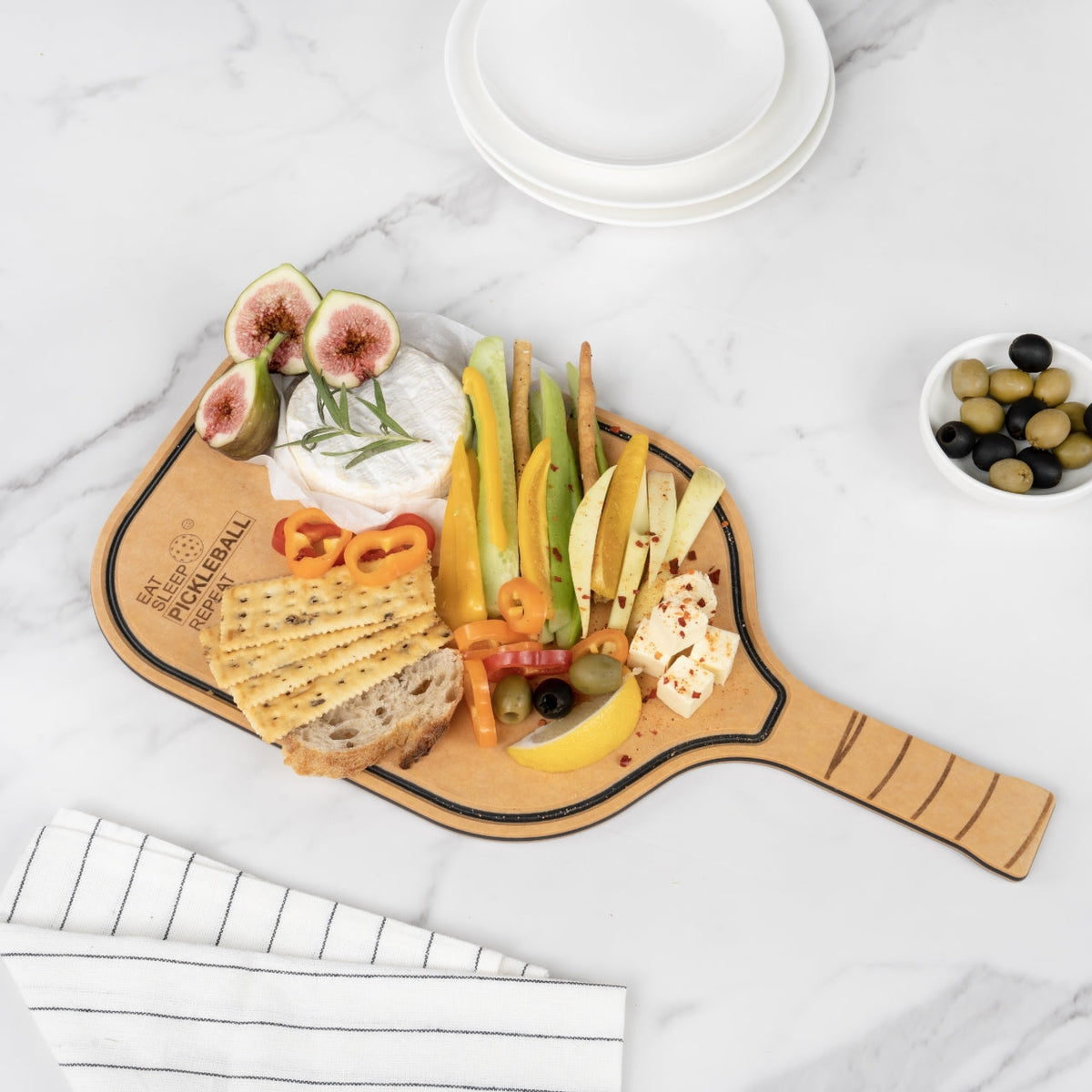 Pickleball Charcuterie Cutting Board -"Just Dink It"