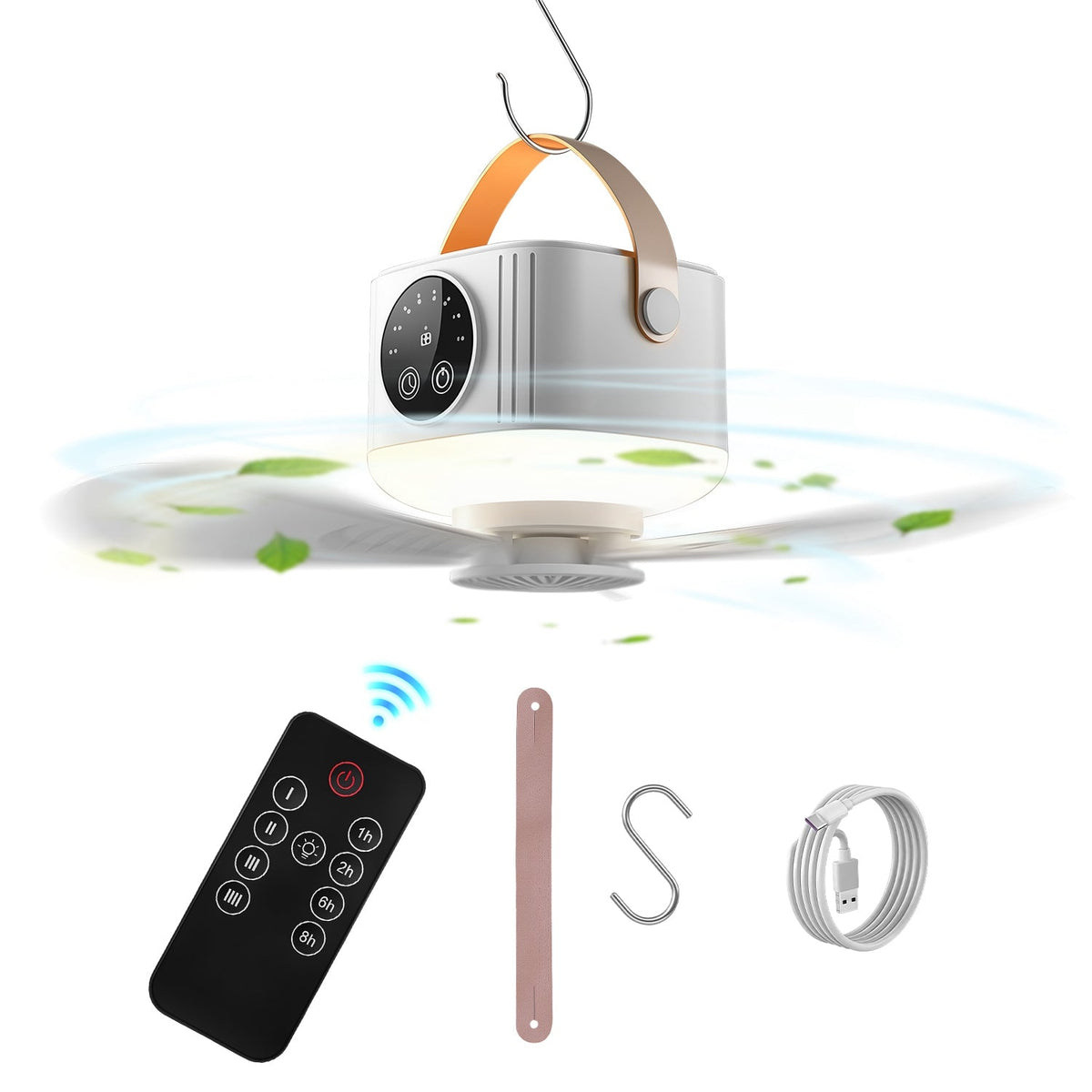 Rechargeable Tent Ceiling Fan