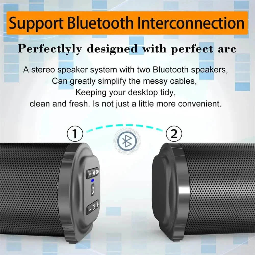 4D Surround Wireless & USB Stereo Speakers