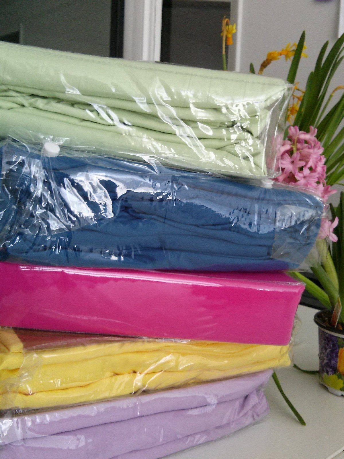 Tache Microfiber Rose Pink Bed Sheet Set