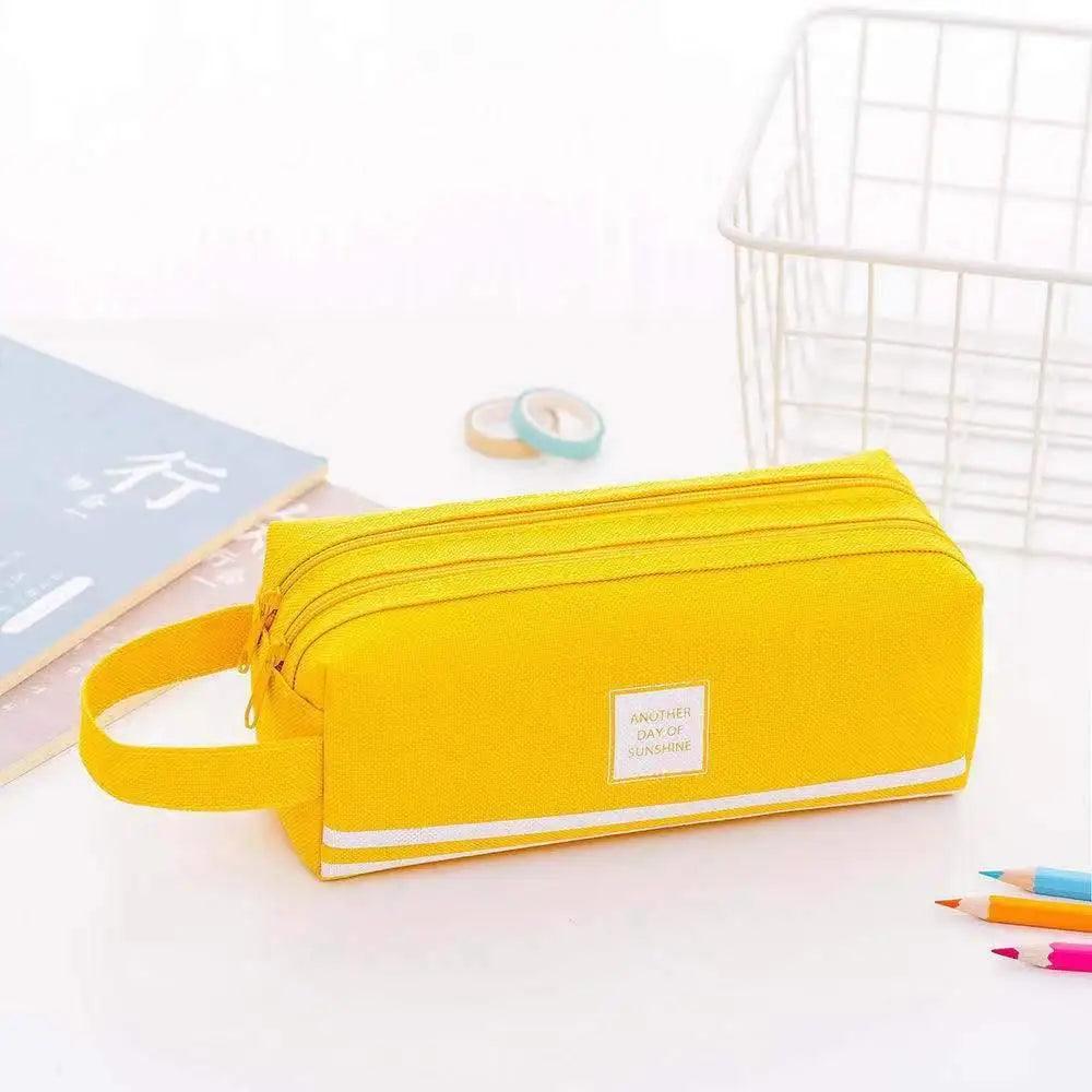 Double-Layer Stationery Pencil Case