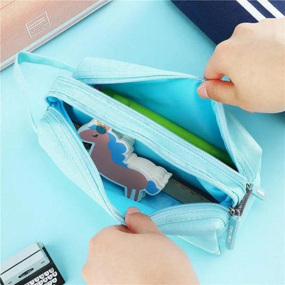 Double-Layer Stationery Pencil Case