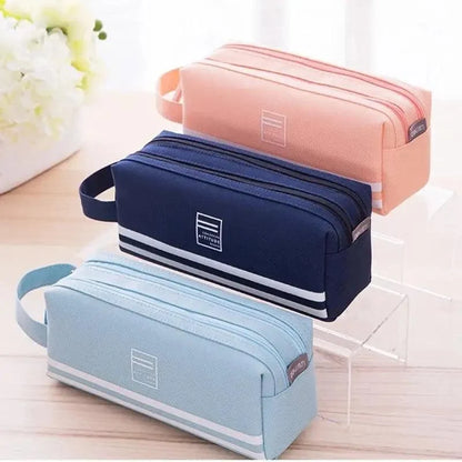 Double-Layer Stationery Pencil Case