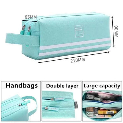 Double-Layer Stationery Pencil Case