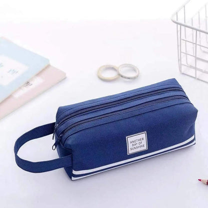 Double-Layer Stationery Pencil Case