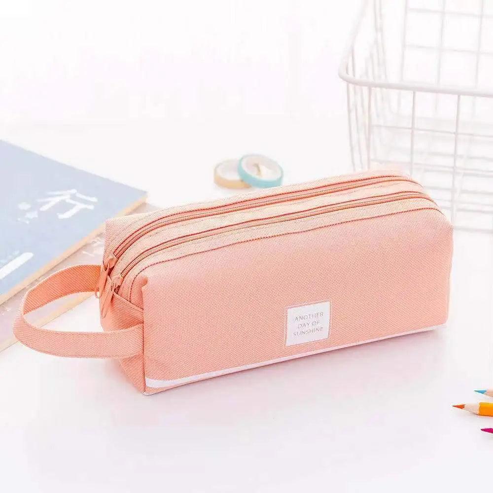 Double-Layer Stationery Pencil Case