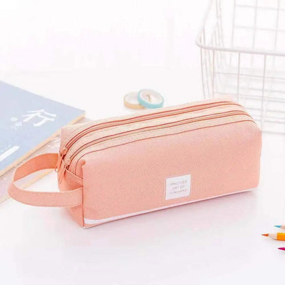 Double-Layer Stationery Pencil Case