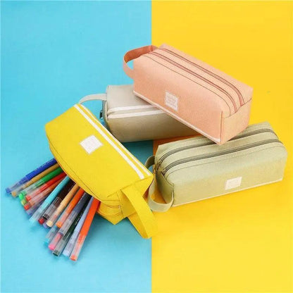 Double-Layer Stationery Pencil Case