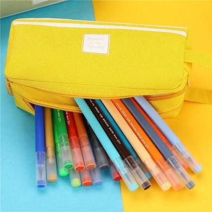 Double-Layer Stationery Pencil Case
