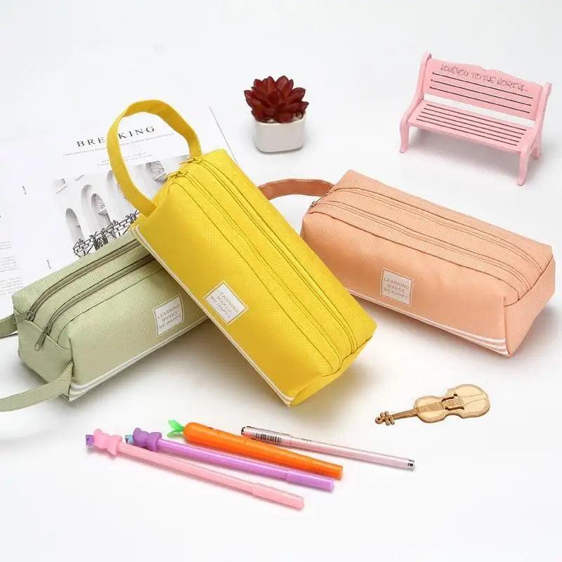 Double-Layer Stationery Pencil Case