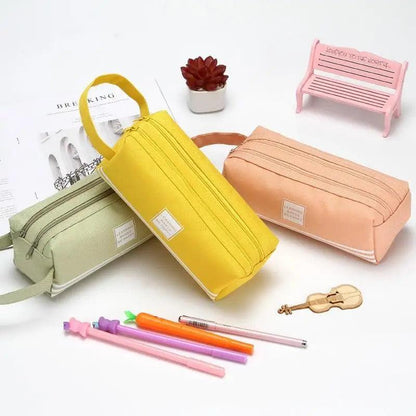 Double-Layer Stationery Pencil Case