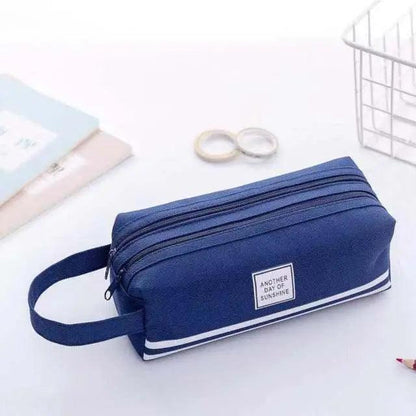 Double-Layer Stationery Pencil Case